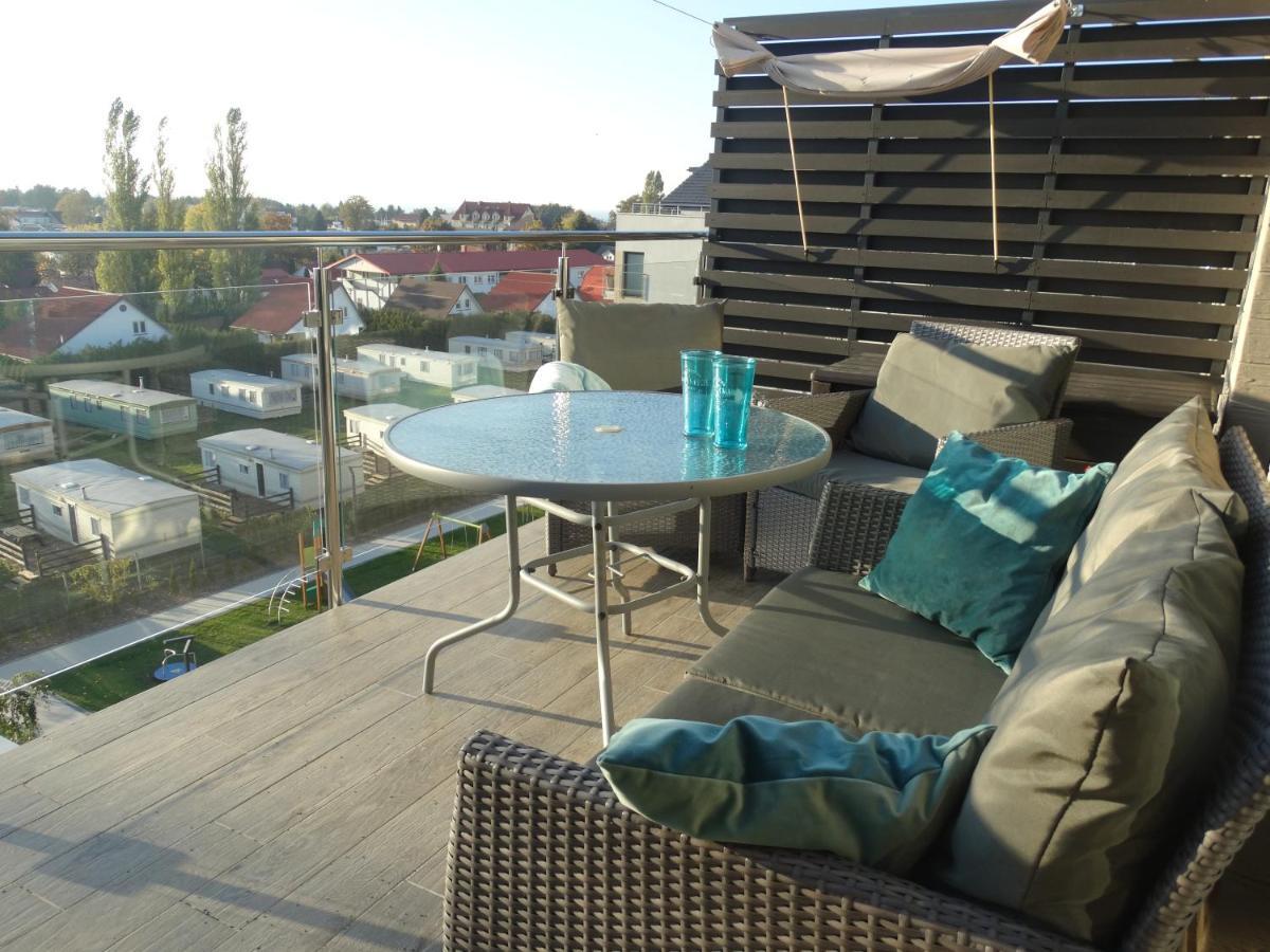Apartament Z Widokiem Na Morze - Apartament Turkusowy Сяноженти Екстер'єр фото